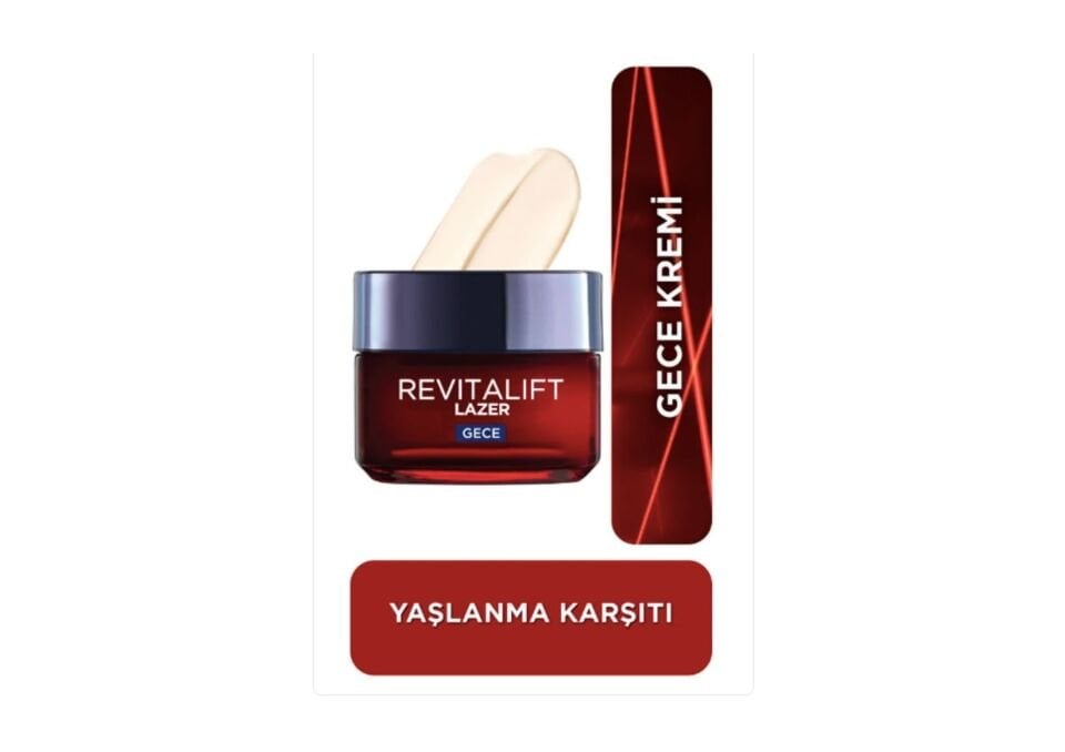 Loreal Paris Revitalift Lazer X3 Gece Kremi 50ml
